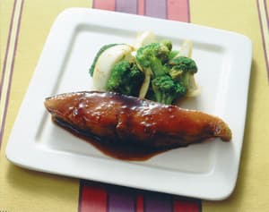 ぶりのカレー照り焼き風
