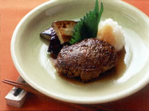 和風おろしソースのハンバーグステーキ