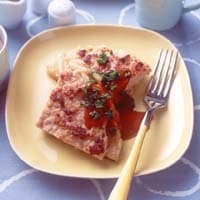 ひき肉とじゃがいもの重ね焼き