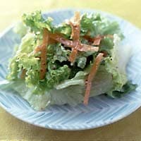 レタスのパリパリサラダ