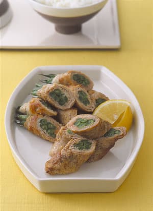 いんげんの豚肉巻きソテー