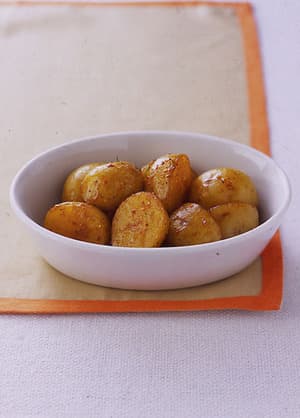 新じゃがの煮っころがし
