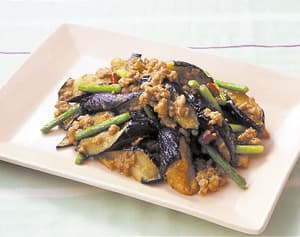 豚肉となすのごまみそ煮