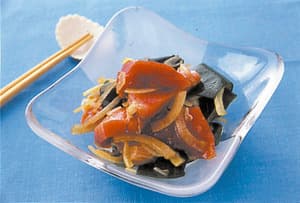 まぐろとわかめのわさびじょうゆ
