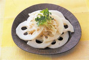 れんこんの山椒風味サラダ