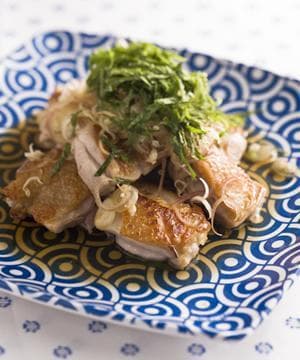 チキンソテーの香味ポン酢がけ