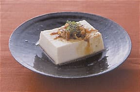 豆腐の薬味だれ