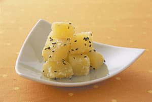 さつまいもの粉ふき