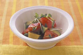 トマトとアボカドのわさびじょうゆ