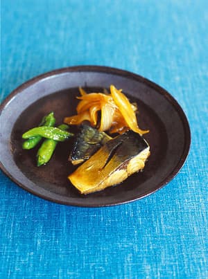 さばと玉ねぎの中華風煮もの