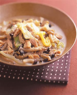 ツナと白菜のみそ煮
