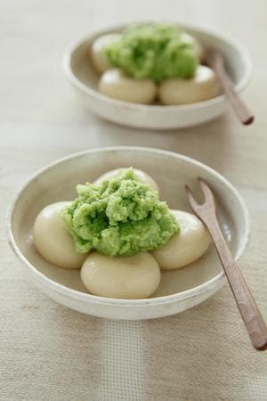 白玉だんごのずんだあん
