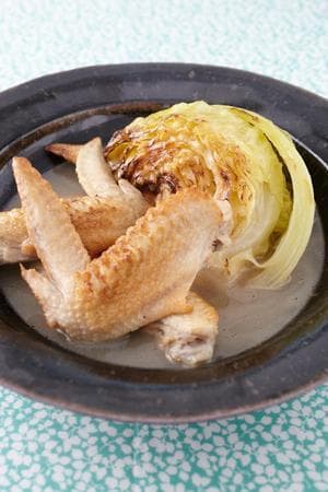 キャベツと手羽先のあっさり煮