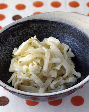 大根のゆずこしょうマヨあえ